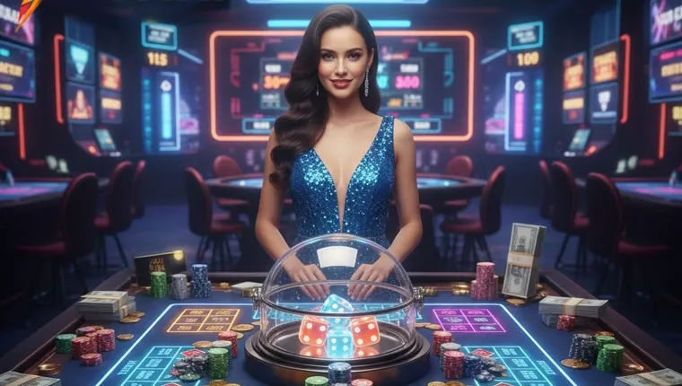 Online poker tournament with prize pool display