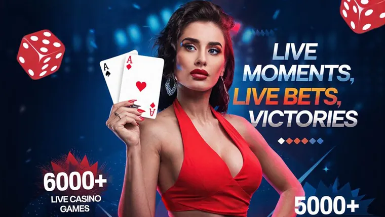 Live dealer poker game with real dealer