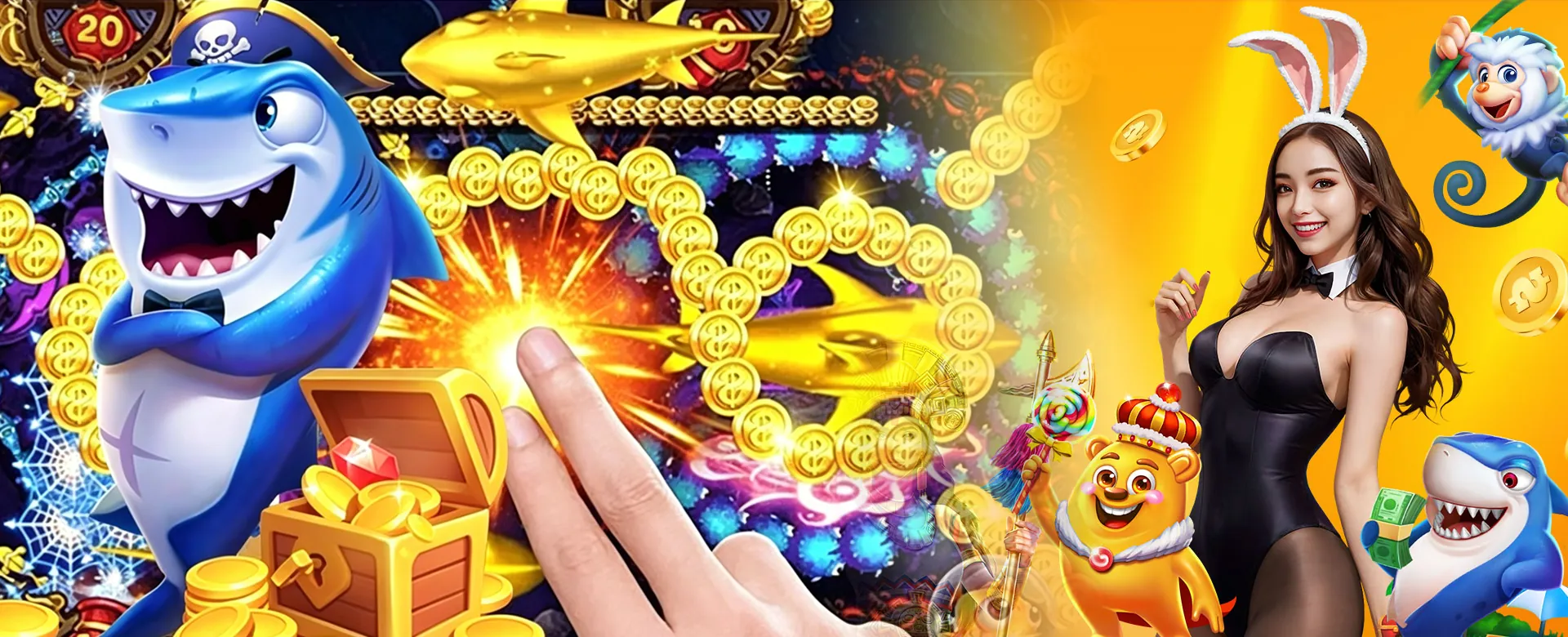 A vibrant taya365 online casino blog hero image with gaming elements and golden accents, reflecting the Black Gold theme.